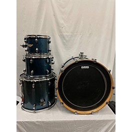 Used Sound Percussion Labs 4 piece Velocity Drums Blue Drum Kit