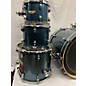 Used Sound Percussion Labs 4 piece Velocity Drums Blue Drum Kit