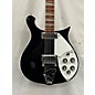 Used Rickenbacker 620/12 Black Solid Body Electric Guitar