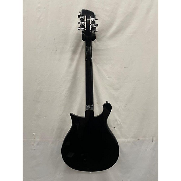 Used Rickenbacker 620/12 Black Solid Body Electric Guitar