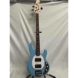 Used Sterling by Music Man Used Sterling By Music Man Sub 4 Chopper Blue Electric Bass Guitar