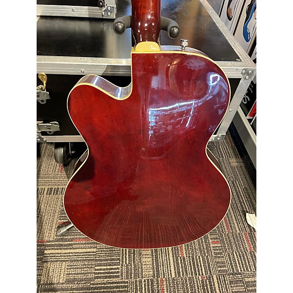 Used Gretsch Guitars Used Gretsch Guitars G5120 Electromatic Wine Red Hollow Body Electric Guitar