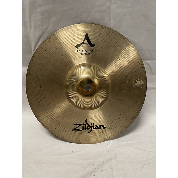 Used Zildjian Used Zildjian 10in A FLASH SPLASH Cymbal