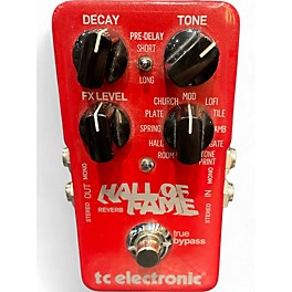 Used TC Electronic Hall Of Fame Reverb Effect Pedal