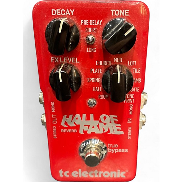 Used TC Electronic Hall Of Fame Reverb Effect Pedal