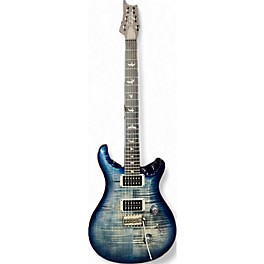 Used PRS Custom 24 Blue Burst Solid Body Electric Guitar