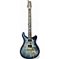 Used PRS Custom 24 Blue Burst Solid Body Electric Guitar thumbnail