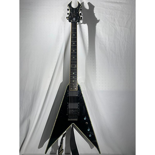 Used B.C. Rich JV BKWB MKIII Black Solid Body Electric Guitar