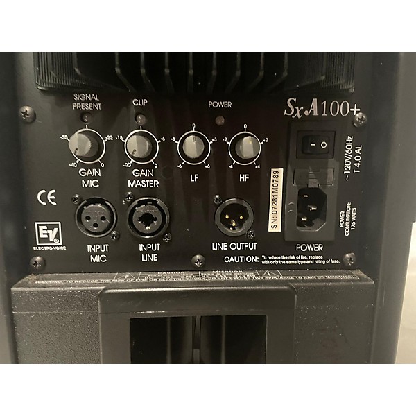 Used Electro-Voice Sxa100 Powered Speaker