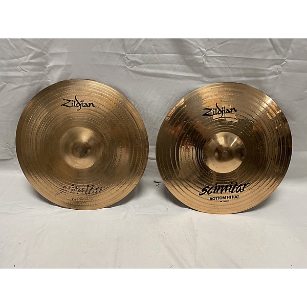 Used Zildjian Used Zildjian 14in Scimitar Hi Hat Pair Cymbal