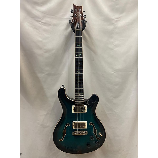 Used PRS Used PRS SE Hollowbody II Piezo Peacock Blue Hollow Body Electric Guitar