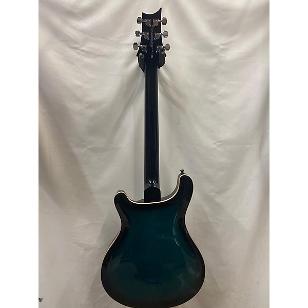 Used PRS Used PRS SE Hollowbody II Piezo Peacock Blue Hollow Body Electric Guitar