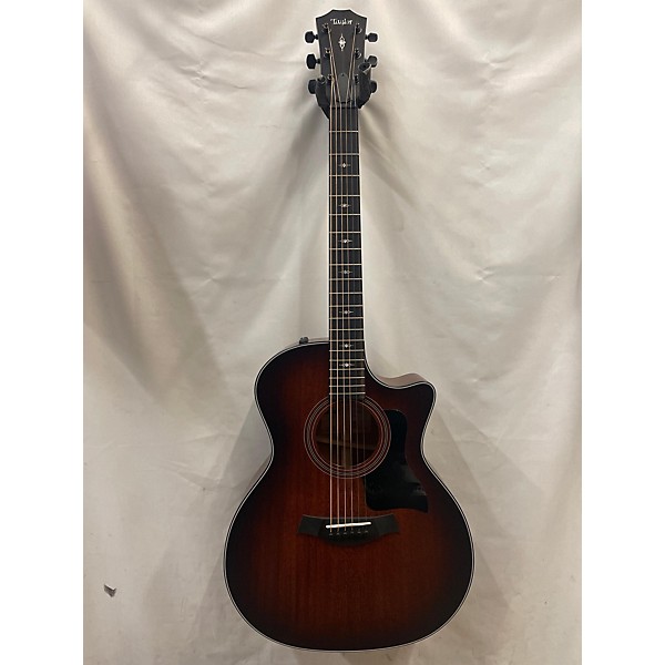 Used Taylor Used Taylor 324CE V-Class Shaded Edge Burst Acoustic Electric Guitar