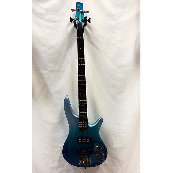 Used Ibanez Used Ibanez Sr300e Blue Electric Bass Guitar