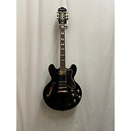 Used Epiphone Used Epiphone Sheraton II Pro Black Hollow Body Electric Guitar