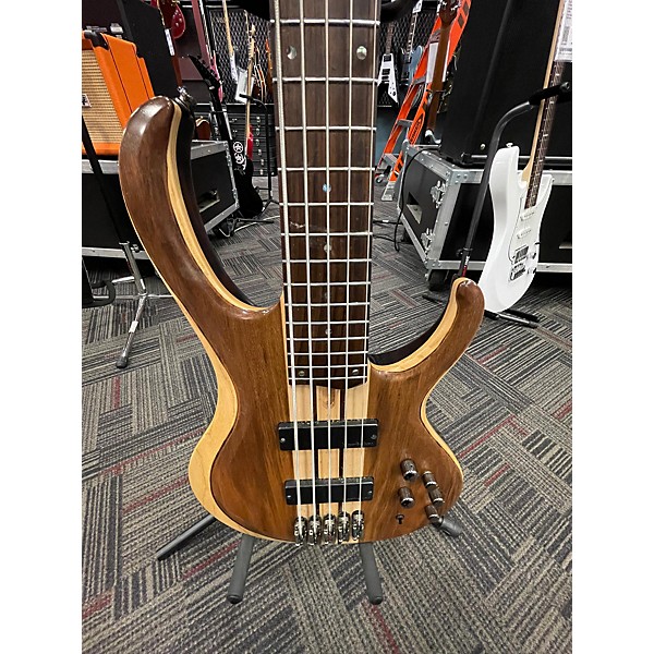 Used Ibanez Used Ibanez BTB745 Low Gloss Natural Electric Bass Guitar