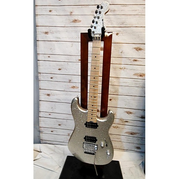 Used Charvel Used Charvel Pro-Mod San Dimas Style 1 HH FR M Silver Sparkle Solid Body Electric Guitar