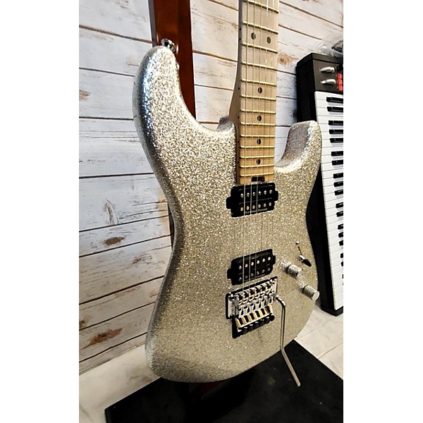 Used Charvel Used Charvel Pro-Mod San Dimas Style 1 HH FR M Silver Sparkle Solid Body Electric Guitar