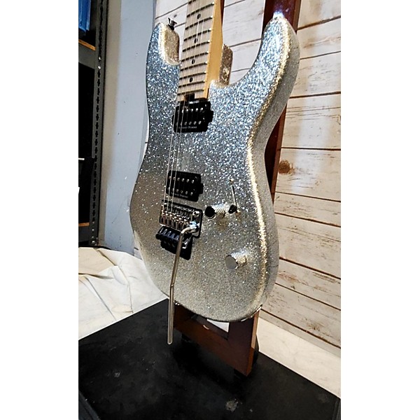 Used Charvel Used Charvel Pro-Mod San Dimas Style 1 HH FR M Silver Sparkle Solid Body Electric Guitar