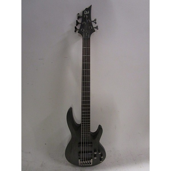 Used ESP Used ESP LTD B205SM 5 String Charcoal Electric Bass Guitar