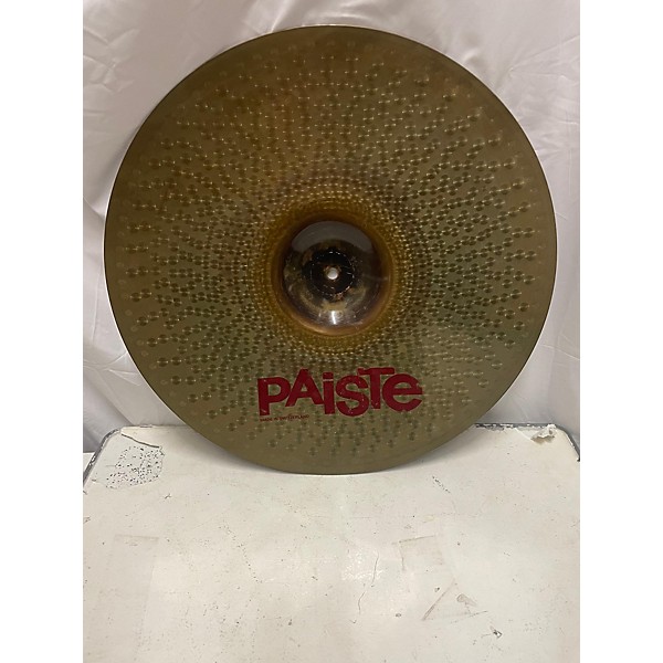 Used Paiste Used Paiste Rude 3000 19' Crash/ride Cymbal