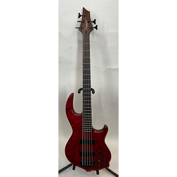 Used Groove Tools Used Groove Tools Conklin Red Electric Bass Guitar