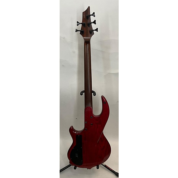 Used Groove Tools Used Groove Tools Conklin Red Electric Bass Guitar