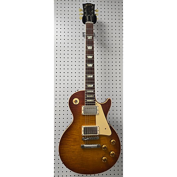 Used Used Gibson Tom Murphy Painted & Aged Les Paul Standard Limited Run Murphy Burst Solid Body Electric Guitar