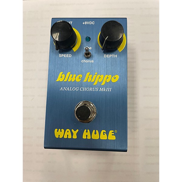 Used Way Huge Electronics Blue Hippo Effect Pedal