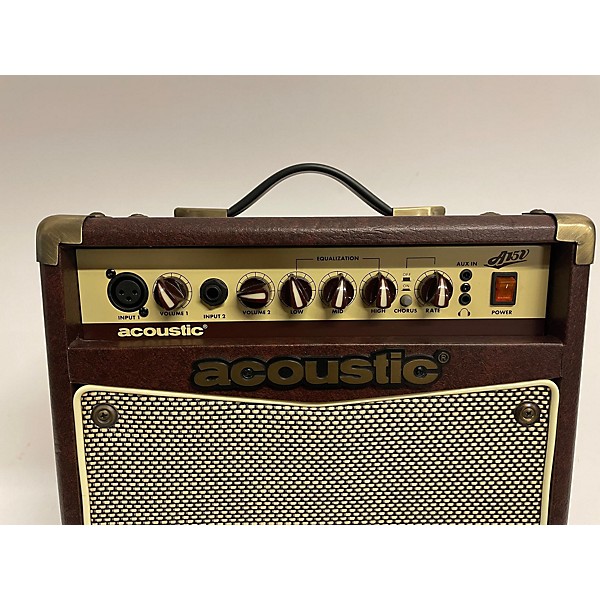 Used Acoustic A15 15W 1x6.5 Acoustic Guitar Combo Amp