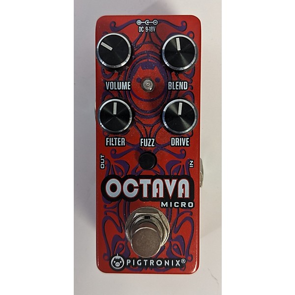 Used Pigtronix Used Pigtronix Octava Micro Effect Pedal