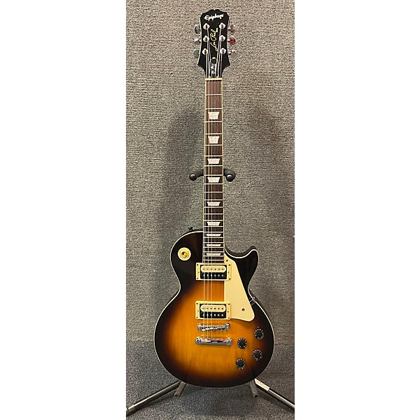 Used Epiphone Used Epiphone Les Paul Standard Sunburst Solid Body Electric Guitar