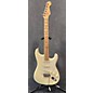 Used Fender Used Fender American Standard Stratocaster With Maple Fretboard Olympic White Solid Body Electric Guitar thumbnail