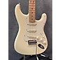 Used Fender Used Fender American Standard Stratocaster With Maple Fretboard Olympic White Solid Body Electric Guitar