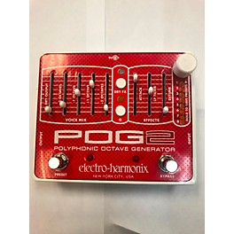 Used Electro-Harmonix Pog2 Polyphonic Octave Generator Effect Pedal