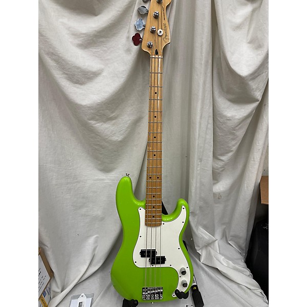 Used Fender Used Fender 1950S Precision Bass Electron Green Electric Bass Guitar