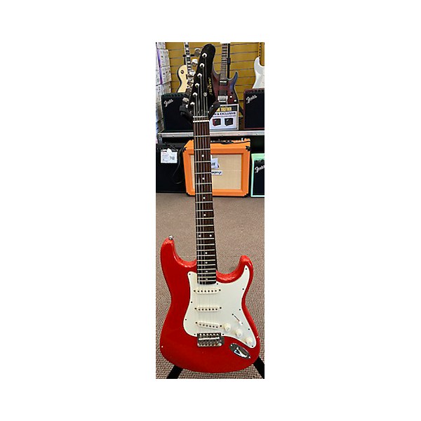 Used Abilene Used ABILENE STRAT Red Solid Body Electric Guitar