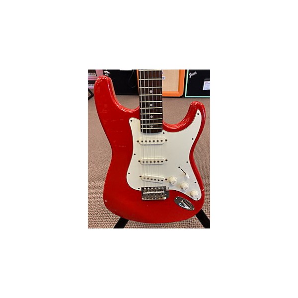 Used Abilene Used ABILENE STRAT Red Solid Body Electric Guitar