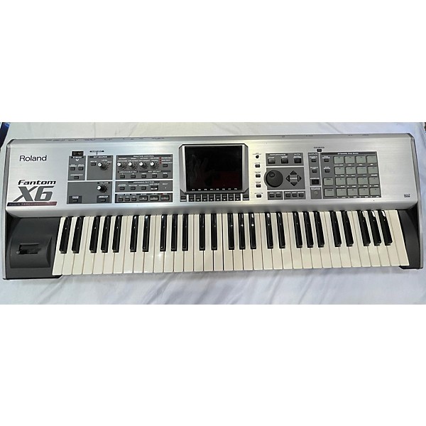 Used Roland Used Roland Fantom X6 Keyboard Workstation