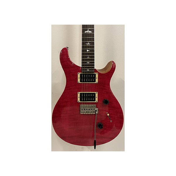 Used PRS Used PRS CM25 SE Custom 24 Magenta Solid Body Electric Guitar