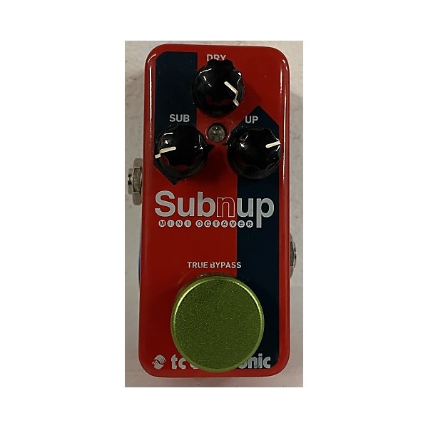 Used TC Electronic Sub N Up Mini Octaver Effect Pedal