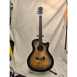 Used Eden Used Washburn DFBACEB-U Burl Acoustic Electric Guitar