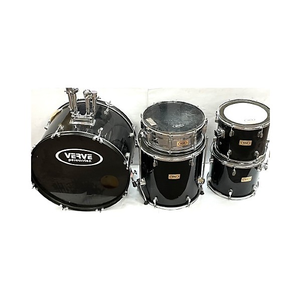 Used Used Verve 5 piece Entry Black Drum Kit