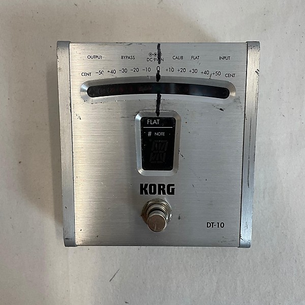 Used KORG Dt10 Tuner Pedal