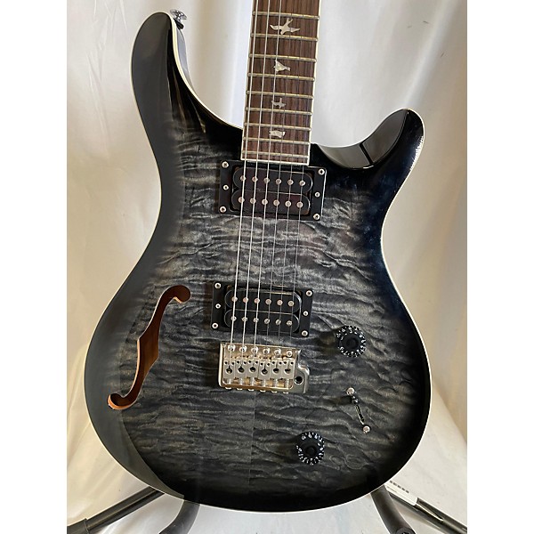 Used PRS Used PRS SE Custom 22 Semi-Hollowbody BLACK CHARCOAL BURST Hollow Body Electric Guitar