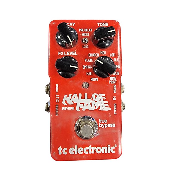 Used Tc Electronic Used TC Electronic Hall Of Fame Reverb Effect Pedal