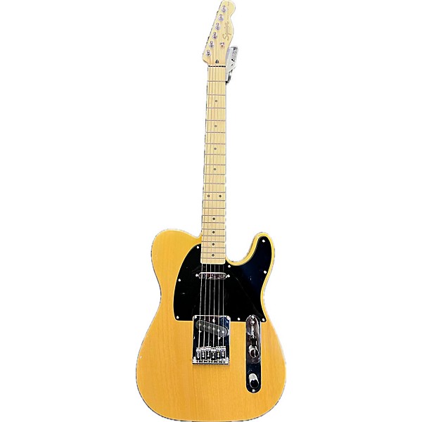 Used Squier Used Squier Affinity Telecaster Butterscotch Solid Body Electric Guitar