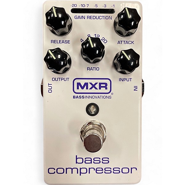 Used MXR M87 Bass Compressor Bass Effect Pedal