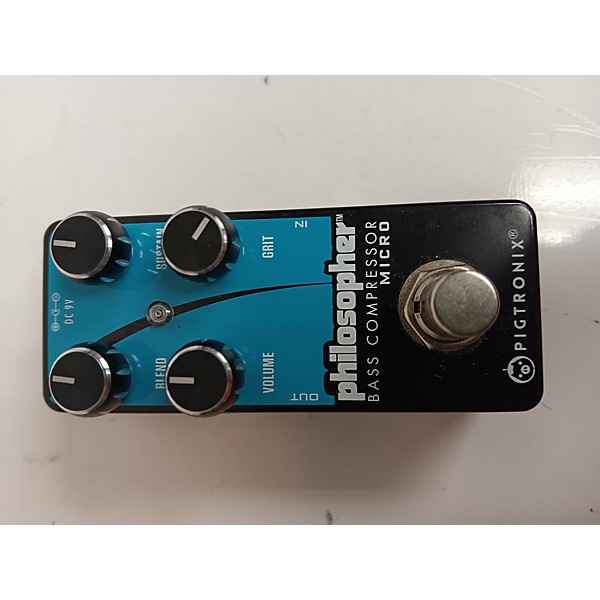 Used Pigtronix Philosopher Bass Compressor Bass Effect Pedal