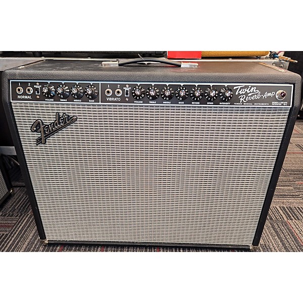 Used Fender Used Fender 1965 Reissue Twin Reverb 85W 2x12 Tube Guitar Combo Amp